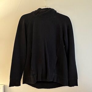 Lululemon Black Hoodie Sweatshirt with front pocket